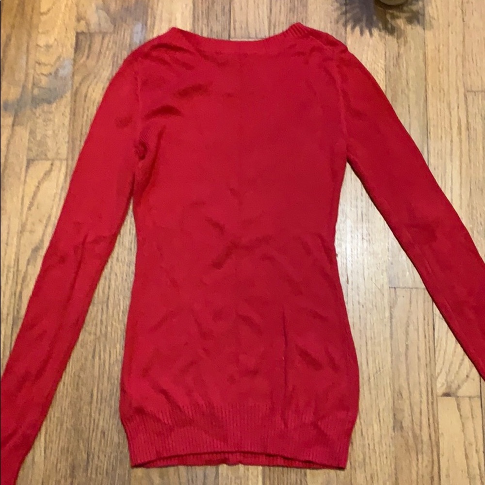Express Red Sweater - Picture 5 of 10